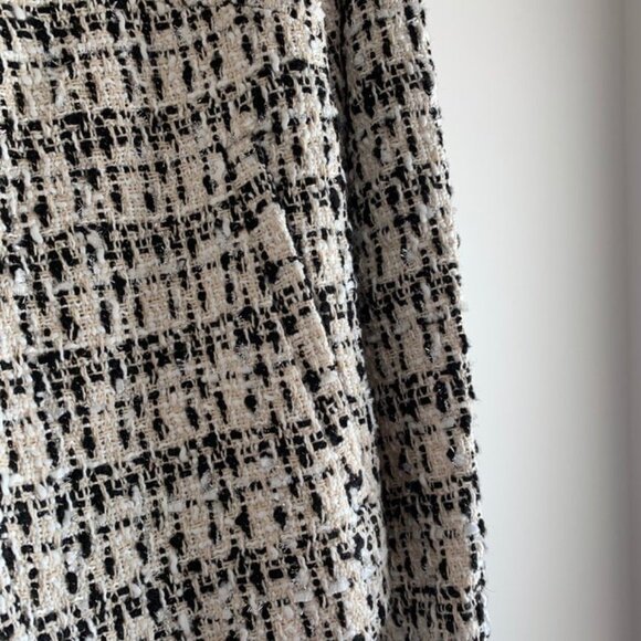 NWT JustFab Lurex Tweed Blazer Size 1X - Picture 4 of 7